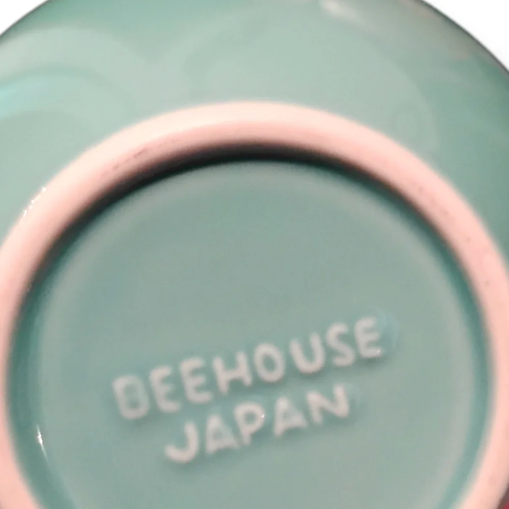 BeeHouse Turquoise Ceramic Teapot with Blue Lid - Picture 4 of 7